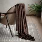 Winson Flannel Throw Chocolate 1400X1800mm