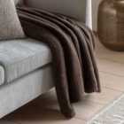 Cuddle Fleece Throw Chocolate 1300X1800mm