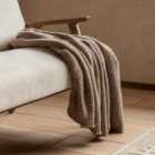 Deco Chunky Chenille Throw Taupe 1300X1700mm