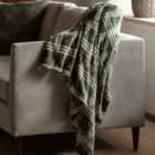 Homestead Fleece Throw Olive 1400X1800mm