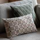 Sana Velvet Cushion Taupe 300X500mm