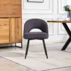 Artemis Home Ashley Set Of 2 Dining Chairs - Charcoal Grey