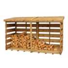 Mercia Pressure Treated Double Log Store