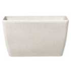 Beliani Plant Pot Baris 74cm Light Beige