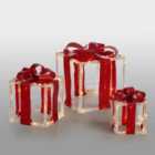The Christmas Workshop Light-Up Gift Boxes 74489