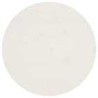 vidaXL Table Top White Ø60X2.5cm Solid Wood Pine