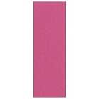 Vidaxl Doormat Pink, Black 100% Polyamide, Pvc 350 X 120 X 0.9 Cm