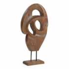 Wooden Brown Ornament