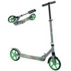 AIYAPLAY Kids Scooter, Foldable Kick Scooter w/ Adjustable Handlebar, Green