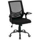 Vinsetto Mesh Swivel Office Chair Task Computer Chair w/ Lumbar Support, Black