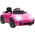 AIYAPLAY Battery Powered Kids Electric Car with Remote Control, Pink