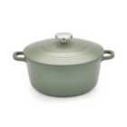 Morphy Richards 24cm Cast Aluminium Casserole Dish Green