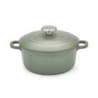 Morphy Richards 20cm Cast Aluminium Casserole Dish Green