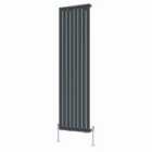 Heizmann 1800X544Mm Single Flat Panel Designer Radiator Anthracite