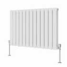 Heizmann 600X884Mm Double Flat Panel Designer Radiator White