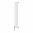 Heizmann 1600X272Mm Single Flat Panel Designer Radiator White