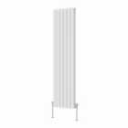 Heizmann 1600X408Mm Double Flat Panel Designer Radiator White