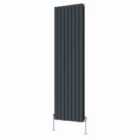 Heizmann 1800X544Mm Double Flat Panel Designer Radiator Anthracite