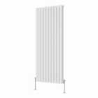 Heizmann 1600X680Mm Double Flat Panel Designer Radiator White