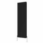 Heizmann 1800X544Mm Double Flat Panel Designer Radiator Black