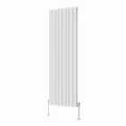 Heizmann 1600X544Mm Double Flat Panel Designer Radiator White