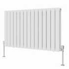 Heizmann 600X1020Mm Double Flat Panel Designer Radiator White