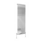 Heizmann 1600X544Mm Single Flat Panel Designer Radiator Chrome