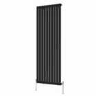 Heizmann 1800X680Mm Single Flat Panel Designer Radiator Black