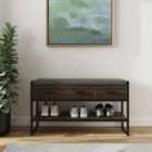 GFW Quinn Industrial Shoe Storage Bench