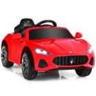 Costway 12V Electric Kids Ride On Car for 3+ Years Old Boys Girls-Red
