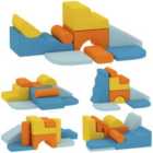 AIYAPLAY 9-Piece Soft Play Set with Detachable Cover for Kids Motor Skills