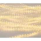 Robert Dyas 500 Warm White Compact Copper Lights