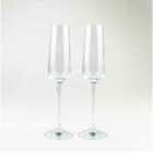 Selbrae House Set Of 2 Champagne Flutes Hearts 295Ml - Clear