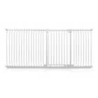 Safetots Extra Tall Elite Safety Gate, 225Cm - 234Cm, Matt White, Extra Tall 96.8Cm In Height, Pressure Fit Stair Gate