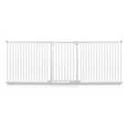 Safetots Extra Tall Elite Safety Gate, 271Cm - 280Cm, Matt White, Extra Tall 96.8Cm In Height, Pressure Fit Stair Gate
