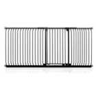Safetots Extra Tall Elite Safety Gate, 234Cm - 243Cm, Matt Black, Extra Tall 96.8Cm In Height, Pressure Fit Stair Gate