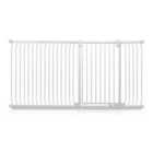 Safetots Extra Tall Elite Safety Gate, 198Cm - 207Cm, Matt White, Extra Tall 96.8Cm In Height, Pressure Fit Stair Gate