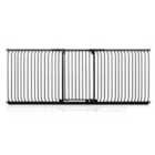 Safetots Extra Tall Elite Safety Gate, 271Cm - 280Cm, Matt Black, Extra Tall 96.8Cm In Height, Pressure Fit Stair Gate