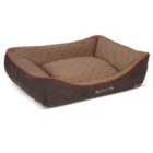 Scruffs XL Thermal Box Bed - Brown