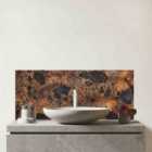 Coopers Quartz Effect Glass Bathroom Splashback