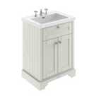 Hudson Reed Old London 600Mm 2-door Unit & Contemporary Fireclay Basin 3Th - Timeless Sand