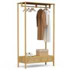 Vonhaus Sienna Rattan Clothes Rail