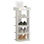 Neo Multi-layer Wooden Shoe Rack Durable Storage Organiser Boots Sneakers Heels Space Saving Entryway Shelf