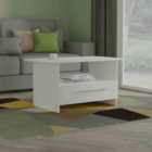 Welcome Furniutre Worcester Bottom Drawer Coffee Table - Ready Assembled