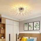 Garden Sanctuary Sputnik Flush Mount Ceiling Light 50cm - White