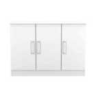 Welcome Furniutre Worcester 3 Door Sideboard - Ready Assembled