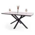 Vonhaus Atherton 6 Seater Ceramic Effect Dining Table