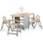 Vonhaus Firbeck Folding Table and Chairs
