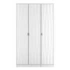 Welcome Furniutre Copenhagagen 3 Door Wardrobe - Ready Assembled
