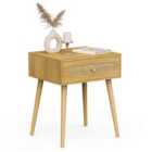 Vonhaus Sienna Rattan Bedside Table